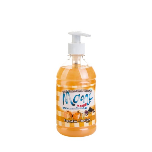 Υγρό καθαρισμού χεριών 500ML (ΜΑΝΙ)  Καραμέλα - Βανίλια (5020)